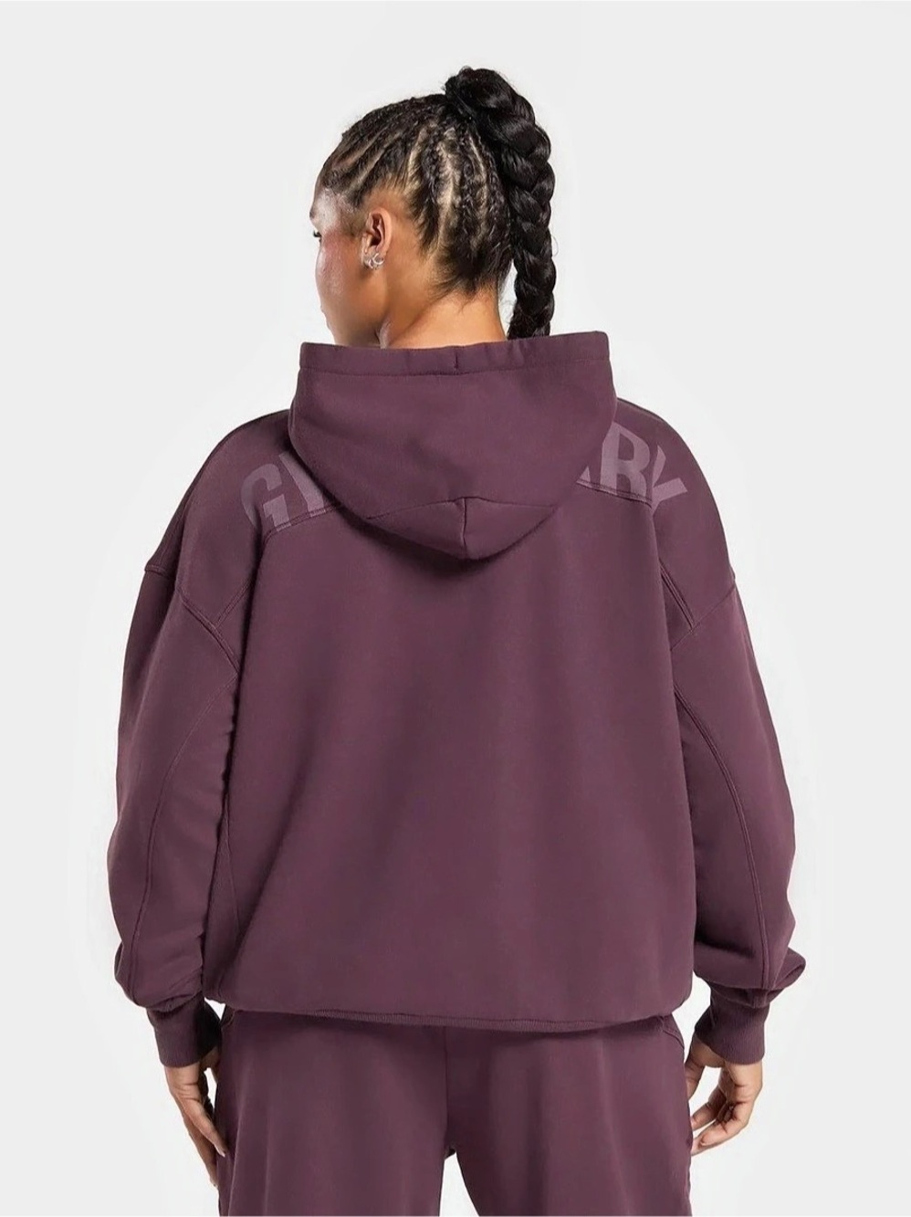 Gymshark POWER OVERSIZED ZIP UP HOODIE